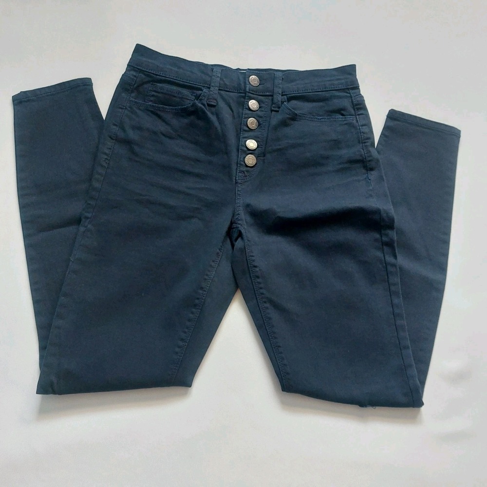 Mudd Women's  Size 5 Denim‎ High Rise Skinny Jeans Navy Blue